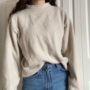 Zara beige/cream sweater